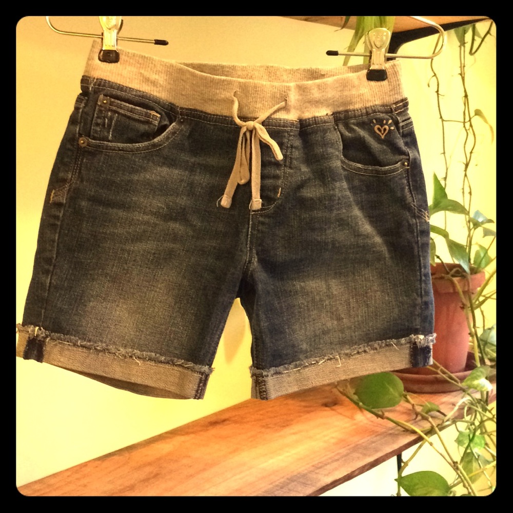 Justice jean shorts